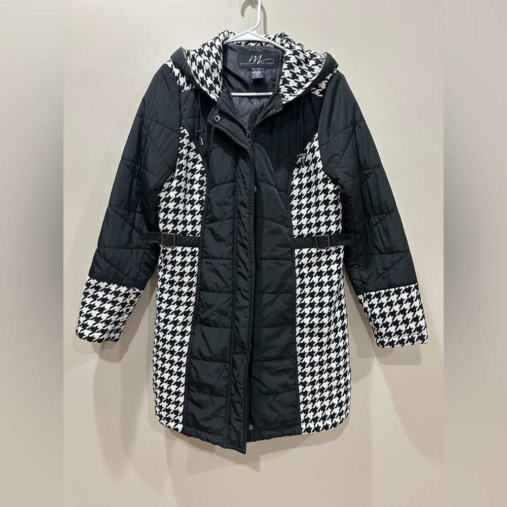 Midnight Velvet Black and White Jacket